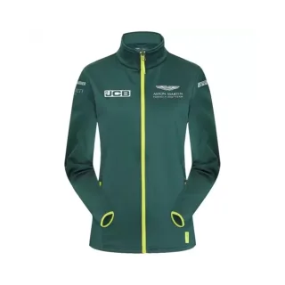 Aston Martin F1 Offizieller Team Womens Green Softshell Jacke