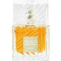 Lattafa Duft-Set Khamrah Eau de Parfum (EDP) Spray, Süß-würziger Duft mit Zimt, Datteln, Muskatnuss und Pralinen