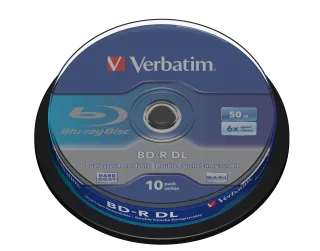 Verbatim 10 x BD-R DL | 43746 | 50 GB 6x - Spindel