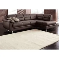 sit&more Ecksofa Mailand L-Form, B: 250 cm, optional Bettfunktion