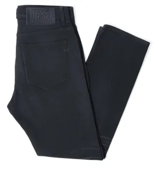 Jean D-Viker droit Diesel Pour Homme en Noir