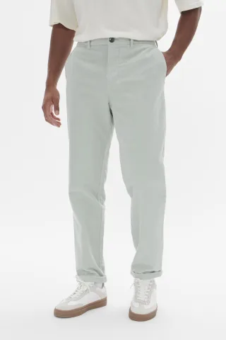 Casual Hose Gerade Passform blue