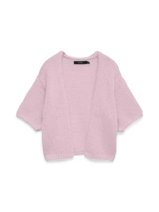 VERO MODA - VMMAYBE 2/4 OPEN CARDIGAN NOOS Parfait Pink - Gr. - S