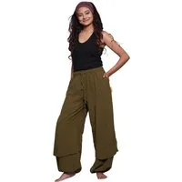 SIMANDRA Stoffhose Good Karma - Schlupfhose - Freizeithose mit Dehnbund (Damen, 1-tlg)