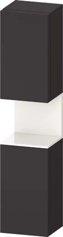 Duravit Qatego Hochschrank Graphit Supermatt 400x360x1760 mm - QA1346R22800000 QA1346R22800000
