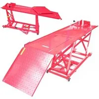 Apex Hydraulikheber Motorradhebebühne Motorradheber 450kg XXL 06152 Hebebühne