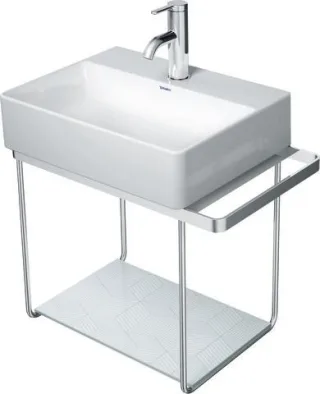 Duravit DuraSquare Metallkonsole Chrom Poliert 516x333x400 mm - 0031101000 31101000