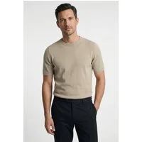 OLYMP T-Shirt Rundhals, Strick, normale Passform