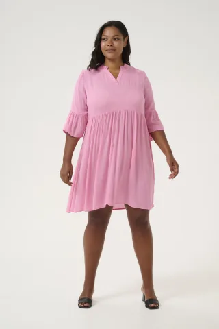 Kleid A-shape pink