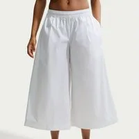 Nike Sportswear 3/4-Hose Nike Women's Poplin Culottes 3/4-Hose, aus Baumwolle, Nylon und Elasthan
