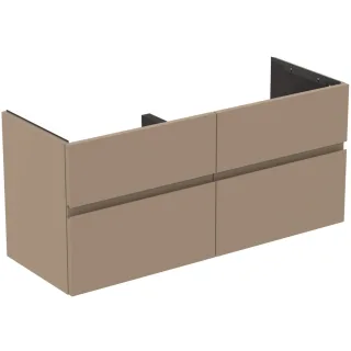 Ideal Standard Möbeldoppel-Waschtischunterschrank Finesse 1200x440x545mm 4 Auszüge Greige matt, E339 E3390UP