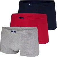 TOM TAILOR Boxershorts ohne Eingriff, weich und angenehm, im 3er Pack