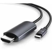 Primewire Audio- & Video-Kabel, USB-C, HDMI Typ A (200 cm), Konverterkabel Adapterkabel 4K 3840 x 2160 @ 60 Hz - 2m