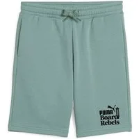 PUMA Trainingsshorts MID90S LONG SHORTS TR B sportlicher Stil, für Jugendliche, mit auffälligen Grafikprints