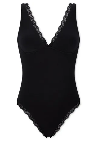 SCHIESSER - Soft BH Body schwarz - Gr. - 80A