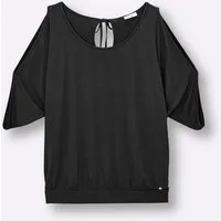 Sheego Strandkleid Shirt Kurzarm