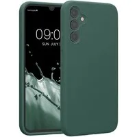 kwmobile Handyhülle Handyhülle für Samsung Galaxy A34 5G Hülle, Hülle Silikon gummiert - Handyhülle - Handy Case in Tannengrün