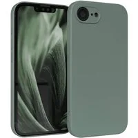 EAZY CASE Handyhülle TPU Hülle für Apple iPhone 17e 6,1 Zoll, Schutzhülle mit Kameraschutz stoßfest telefonhülle Matt Dunkelgrün