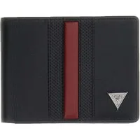 Guess Geldbörse Bifold Wallet, aus echtem Leder mit RFID-Blocker Schutz