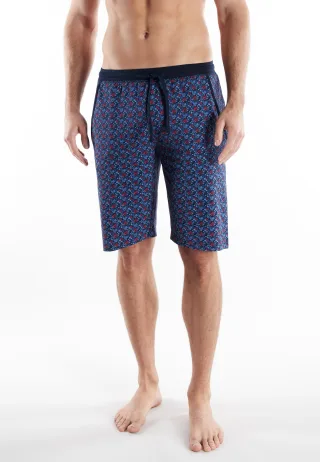 TOM TAILOR BODYWEAR - Hosen Männlich blau-mittel-allover - Gr. - 50