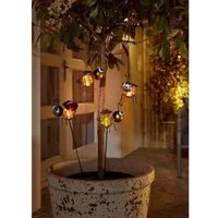 Luxform LED Gartenleuchte Luxform 2 x Solarleuchte Bee & LadyBug Stake Bunte Gartenbeleuchtung, LED fest integriert