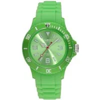 Neo Watch Quarzuhr Damenuhr Herrenuhr unisex lime grün NICE-1 Armbanduhr Modell N1-017, Mineralglas, Damen Herren Uhr, grünes Gehäuse, grünes Armband