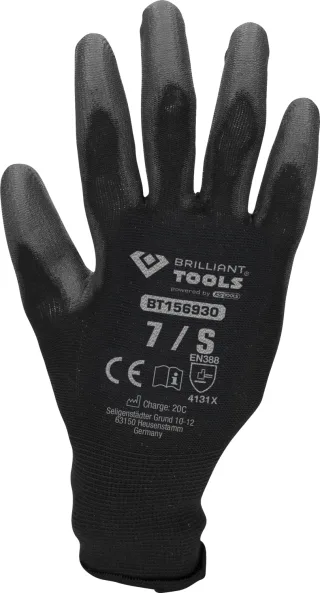 Brilliant Tools Mikro-Feinstrickhandschuhe  7 - BT156930