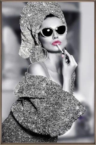 Bild LADY WITH LIPSTICK