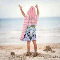 Mastoys Badeponcho Paw Patrol Skye Poncho für Kinder 50x115 cm aus Polyester