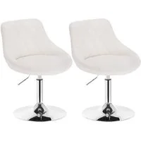 Woltu Barhocker (2 St), Barsessel Relaxsessel Loungesessel höhenverstellbar