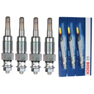 4 Bosch Gl?hkerzen GLP002 Audi 80 100 A4 Seat Ibiza II Volvo 240 VW Golf II