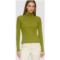 s.Oliver Langarmshirt T-Shirt Elastisches Langarmshirt mit Rollkragen