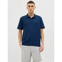 Jack & Jones Poloshirt JJEAUSTIN POLO SS NOOS Materialmix, regular fit