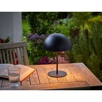 Northpoint LED Tischleuchte LED Metall Tischlampe Akku USB-C Touchschalter Outdoor