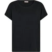 FREEQUENT T-Shirt FQJOKE bequem geschnitten, mit Ärmelaufschlag