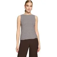 Zero Tanktop Damen Shirt mit U-Boot-Ausschnitt Material