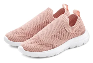 LASCANA Sneaker Slipper, Halbschuh ultraleicht und zum Reinschlüpfen VEGAN