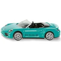 Siku Spielzeug-Auto SIKU Porsche 911 Turbo S Cabriolet – mit offenem Verdeck