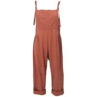 Guru-Shop Relaxhose Natürliche Boho Latzhose, Sommerlatzhose,.. Ethno Style, alternative Bekleidung