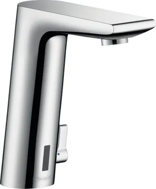 Hansgrohe Waschtischmischer Elektronik Metris S chrom Batterieversion mit Mischung, 31100000 31100000