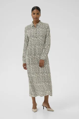 Kleid KAmiriam Loose fit black white