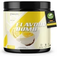 Neosupps Geschmackspulver, Lemon Cheesecake 250g, Kalorienarm & zuckerreduziert Pulver, 250 g, einsetzbar für Lebensmittel & Getränke, geprüfte Qualität