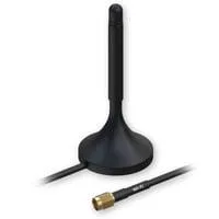 Magnetische Wi-Fi SMA Antenne schwarz, Magnetischer Standfuß, für RUT2xx/500/9xx
