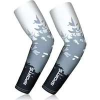 LuxusKollektion Armlinge Armlinge Unisex UPF50 Rutschfest Kühlung Laufen #1 Sport Tarnung L