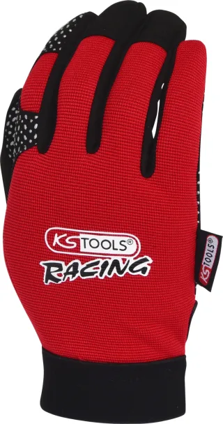 KS Tools Mechaniker-Handschuh rot/schwarz 9 - 310.0350