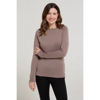 Mountain Warehouse - "Talus" Oberteil für Damen Langärmlig (Dunkelbeige)