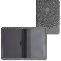 kwmobile Organizer Fahrzeugschein Hülle mit Kartenfächern (1 St), Kunstleder Etui Tasche Zulassungsbescheinigung