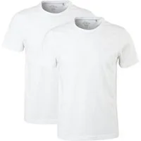 s.Oliver T-Shirt Casual (2-tlg) mit Logo, schlicht, unifarben, Basic, moderner Look im 2er Pack