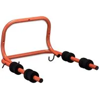relaxdays Fahrradwandhalterung Fahrrad Wandhalterung für 2 Räder