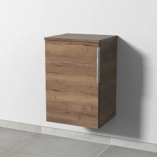 Sanipa 3way Unterschrank mit 1 Tür, Eiche-Tabak, UM14050 UM14050